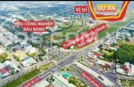 Bán Đất Mặt Tiền Trục Thương Mại Giá 1,55 Tỷ Tại Bàu Bàng